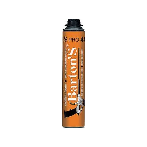 Монтажная пена Barton's Bartons Bs Pro 45 Plus 750 мл летняя
