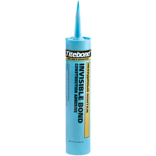 Клей герметик невидимый монтаж прозрачный Titebond Invisible Bond Construction Adhesive 296 мл