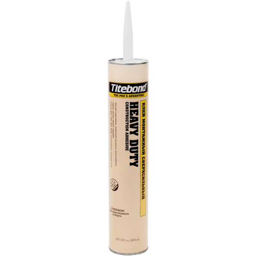 Клей монтажный сверхсильный Titebond Heavy Duty Constraction Adhesive 828 мл