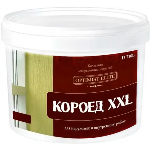 Декоративное покрытие Оптимист Элит D 710b Короед XXL 15 кг