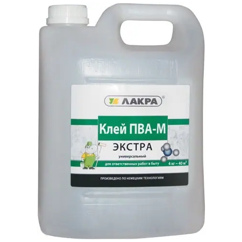 Клей универсальный Лакра ПВА М Экстра 4 кг