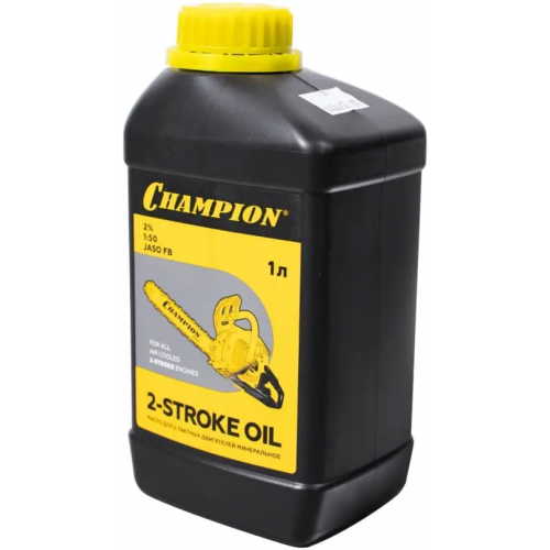 Масло для двухтактных двигателей минеральное Champion Jaso FB 1 л