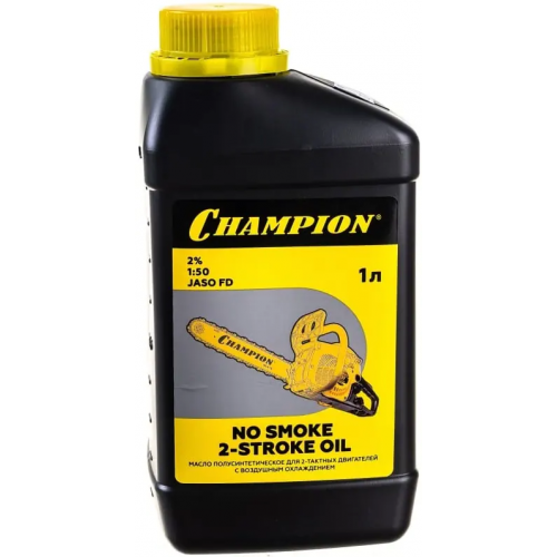Масло для двухтактных двигателей полусинтетическое Champion Jaso FD 1 л