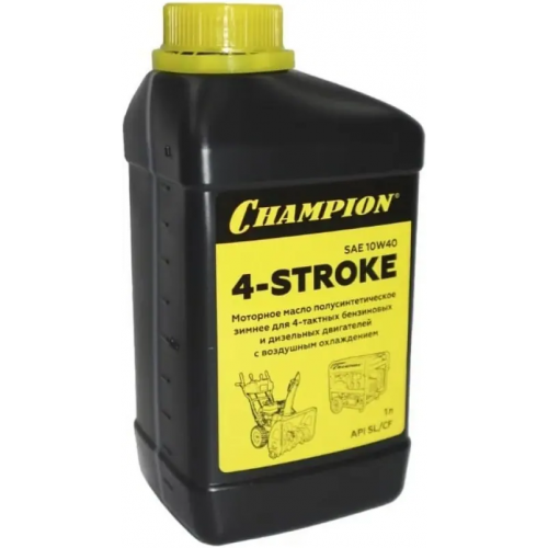 Масло моторное полусинтетическое зимнее Champion 4 Stroke 1 л