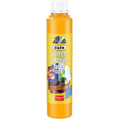 Колеровочная краска Dufa Vollton und Abtonfarbe D230 750 мл золотисто желтая №100 Н0000000440