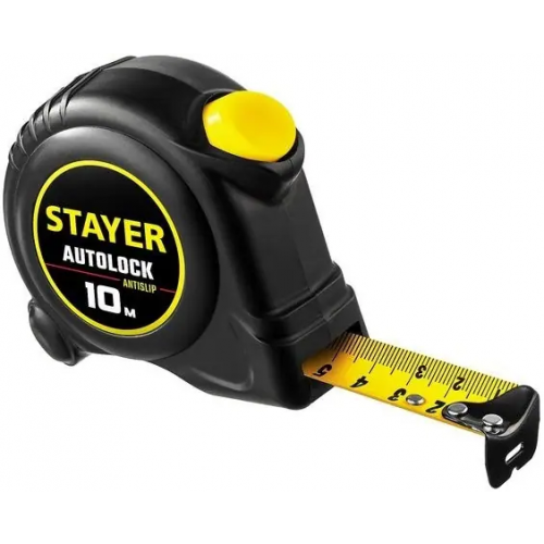 Рулетка с автостопом Stayer Auto Lock 10 м*25 мм