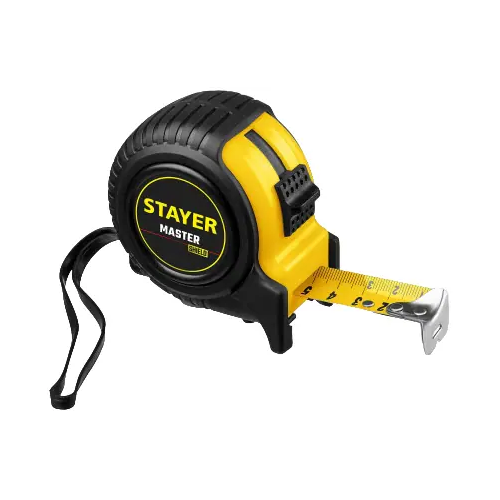 Рулетка ударостойкая Stayer Master 5 м*25 мм