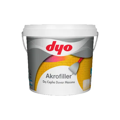 Шпатлевка фасадная на основе акриловой эмульсии DYO Acrofiller 4.5 кг