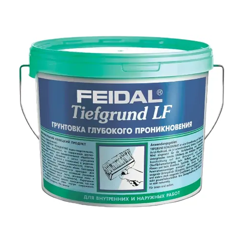 Грунтовка концентрат глубокого проникновения Feidal Tiefgrund LF Konzentrat 10 л неморозостойкий