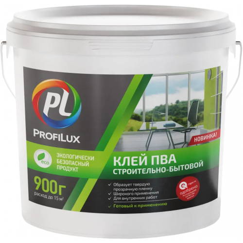 Клей Профилюкс ПВА Строительно бытовой 900 г
