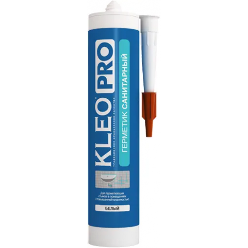 Герметик санитарный Kleo Pro 280 мл белый
