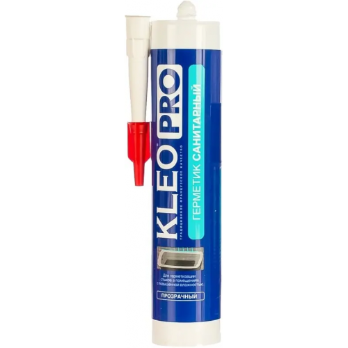 Герметик санитарный Kleo Pro 280 мл бесцветный