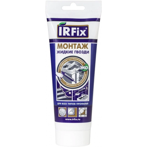 Жидкие гвозди Irfix Монтаж 250 г бесцветные