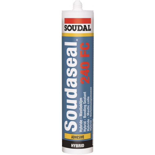 Гибридный клей герметик Soudal Soudaseal 240 FC 290 мл черный