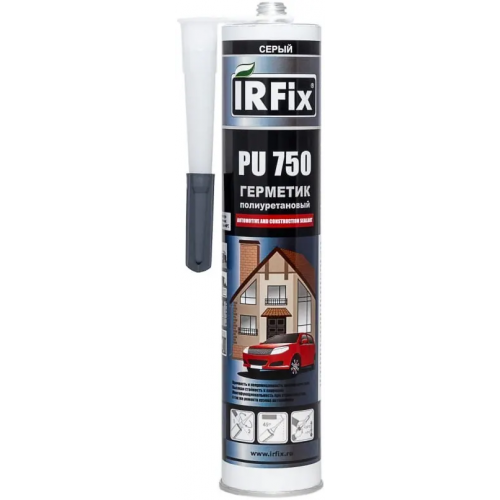 Герметик полиуретановый Irfix PU 750 300 мл серый