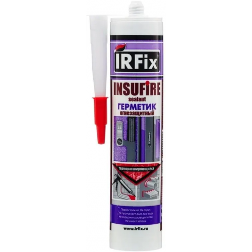 Герметик огнезащитный терморасширяющийся Irfix Insufire 310 мл