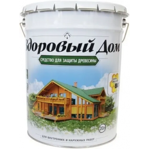 Средство для защиты древесины Здоровый Дом 20 л орегон