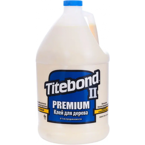 Влагостойкий клей для дерева Titebond II Premium Wood Glue 3.785 л