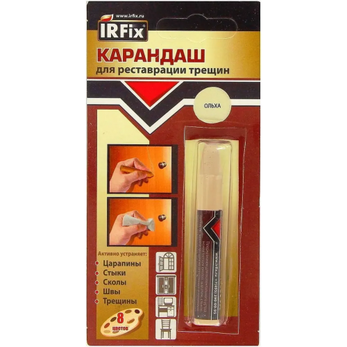 Карандаш для реставрации трещин Irfix 6 г ольха