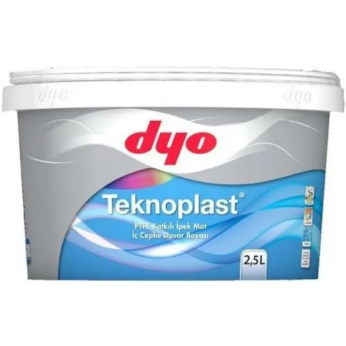 Краска интерьерная антибактериальная DYO Teknoplast 2.5 л белая