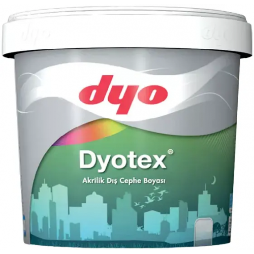Краска фасадная акриловая DYO Dyotex 7.5 л белая