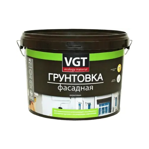Грунтовка фасадная акриловая ВГТ ВД АК 0301 30 кг летняя