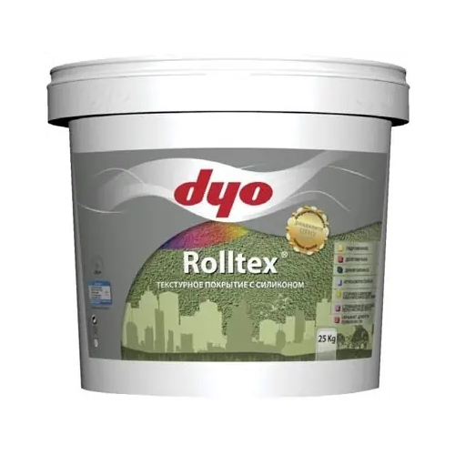 Краска текстурная DYO Rolltex 25 кг белая