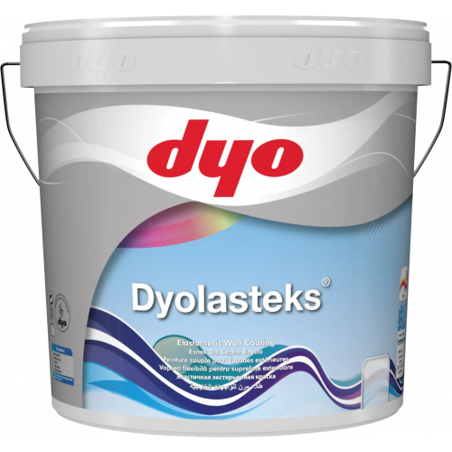 Краска фасадная DYO Dyolasteks 2.5 л белая