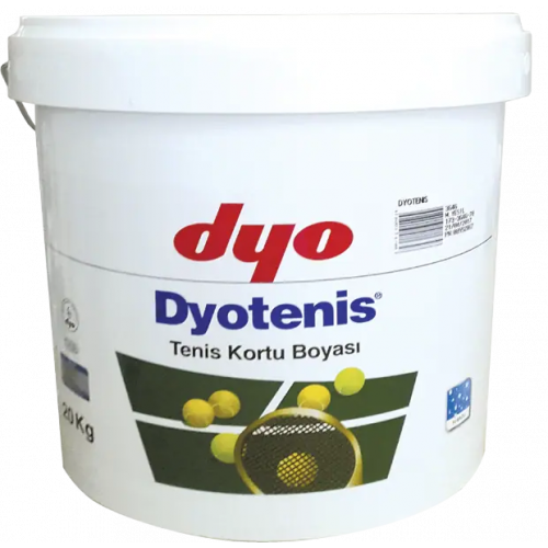 Краска для теннисных кортов DYO Dyotenis 20 кг зеленая
