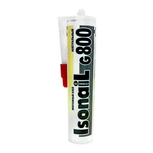 Монтажный клей Iso Chemicals Isonail G800 Нейтральный 300 мл