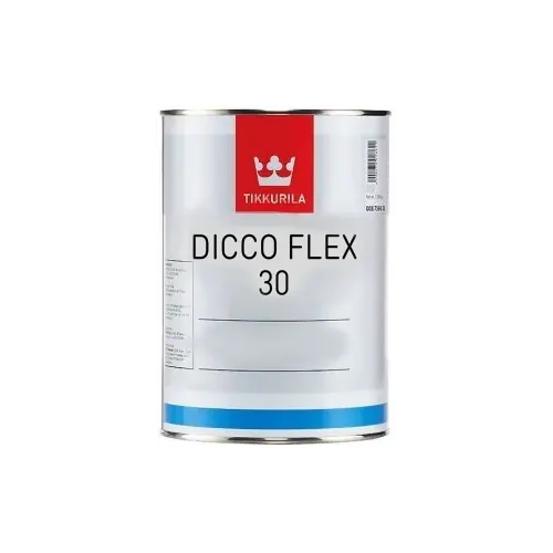 Двухкомпонентная эластичная краска кислотного отверждения Тиккурила Dicco Flex 30 3 л база TCL