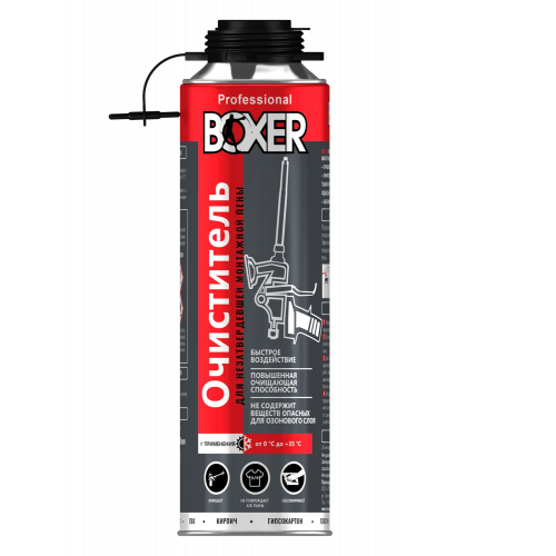 Очиститель монтажной пены Boxer 500 мл