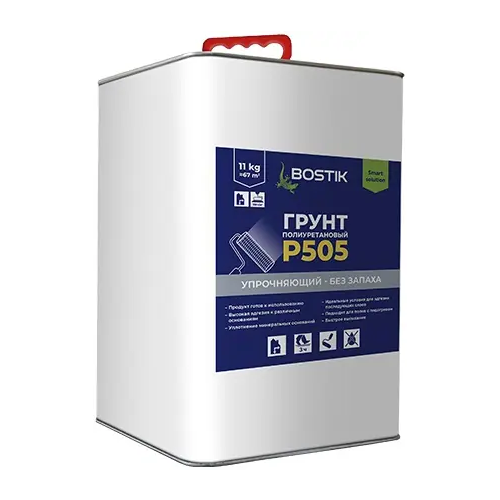 Грунт полиуретановый упрочняющий Bostik P505 11 кг