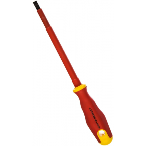 Отвертка диэлектрическая Stayer Professional Electro плоская SL 6.5