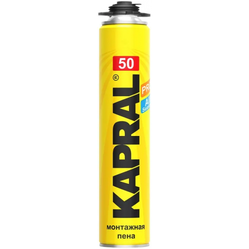Пена монтажная стандартная всесезонная Kapral 50 750 мл