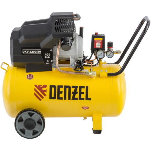 Компрессор воздушный Denzel DKV2200/50 X Pro 2200 Вт
