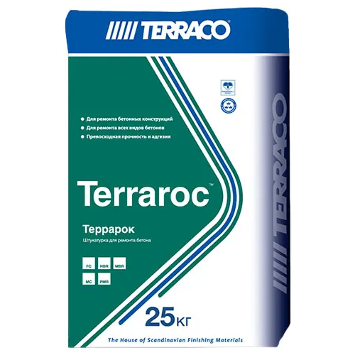 Штукатурка Terraco Terraroc FC 25 кг