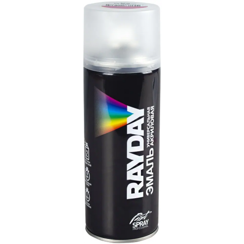 Эмаль универсальная акриловая Rayday Paint Spray Professional 520 мл фуксия RAL 4010 полуматовая