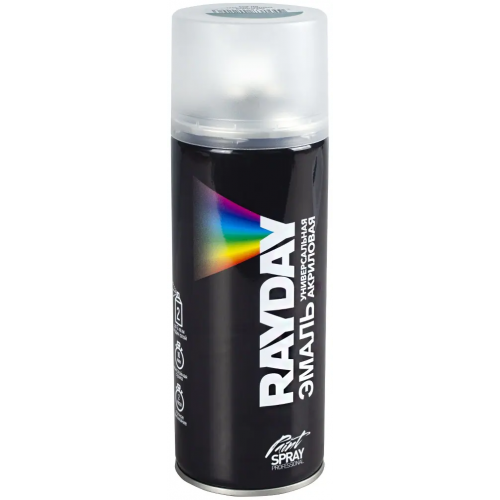 Эмаль универсальная акриловая Rayday Paint Spray Professional 520 мл бирюзовая RAL 5021 полуматовая