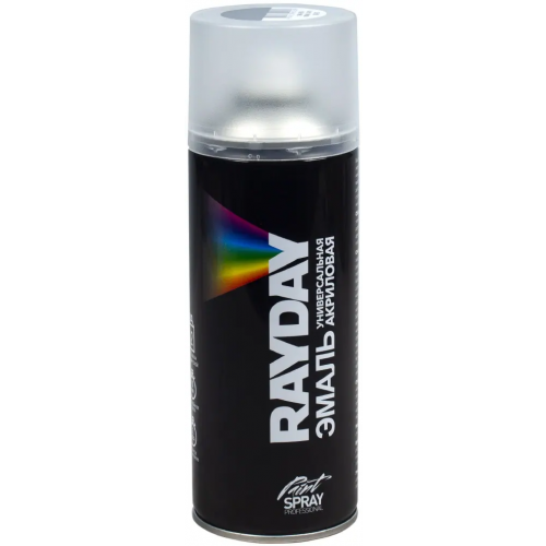 Эмаль универсальная акриловая Rayday Paint Spray Professional 520 мл темно серая RAL 7011 полуматовая