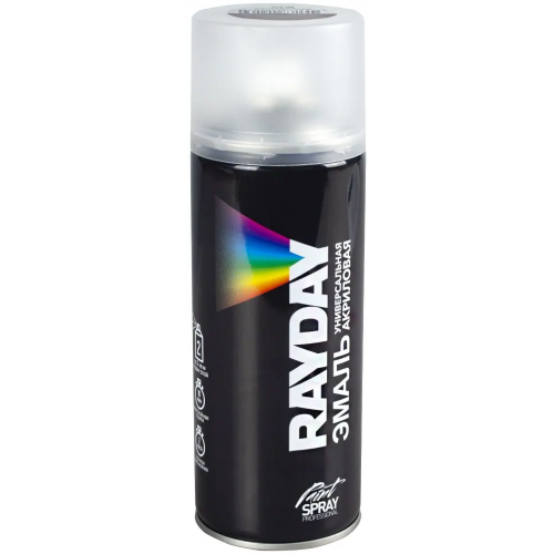 Эмаль универсальная акриловая Rayday Paint Spray Professional 520 мл шоколадно коричневая RAL 8017 полуматовая