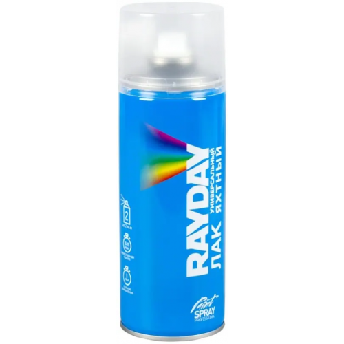 Лак универсальный яхтный Rayday Paint Spray Professional 520 мл