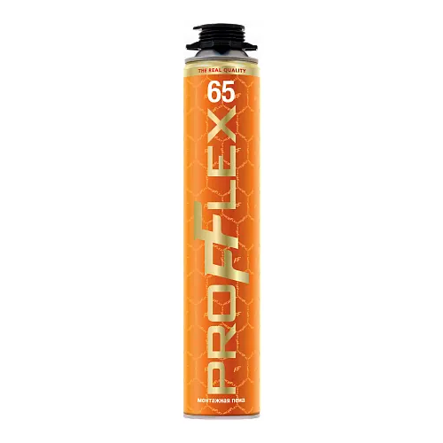 Пена монтажная Profflex Pro Gold 65 850 мл летняя