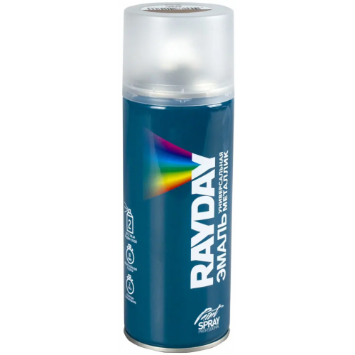 Эмаль универсальная металлик Rayday Paint Spray Professional 520 мл бронза
