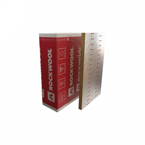 Плита из каменной ваты Rockwool Тех Баттс №150 0.6*1 м/50 мм кашированный фольгой к/ф