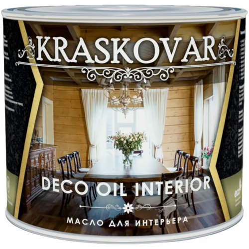 Масло для интерьера Красковар Deco Oil Interior 2.2 л бесцветное