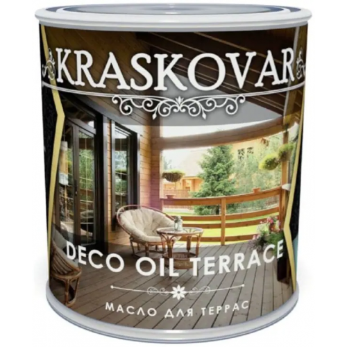 Масло для террас Красковар Deco Oil Terrace 750 мл можжевельник