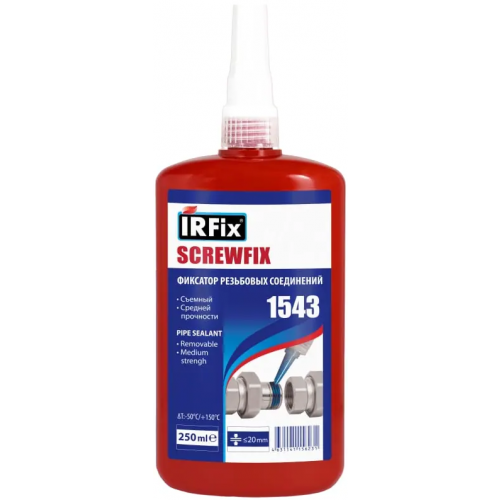 Герметик анаэробный Irfix Screwfix 1543 250 мл