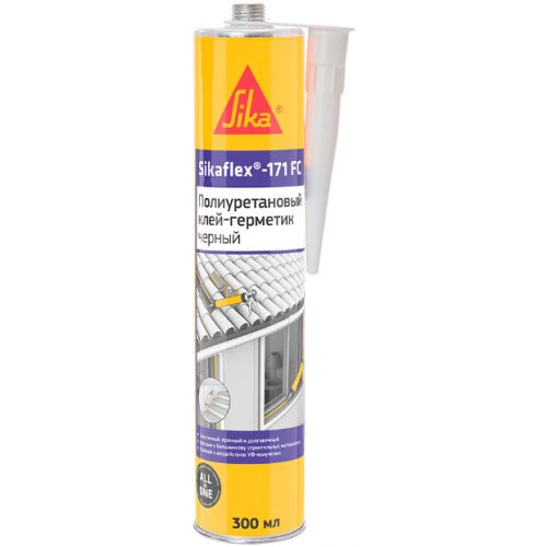 Клей герметик полиуретановый Sika flex 171 FC 300 мл кирпично красный