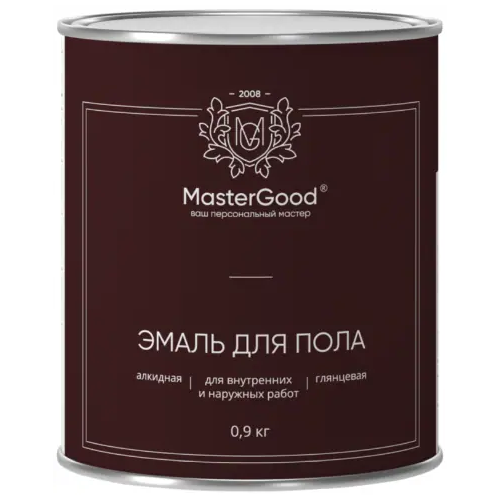 Эмаль для пола Master Good 900 г золотисто коричневая